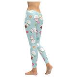 Cute snowman snowflake pattern Women's Legging Fulfilled In US