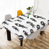 Ninja pattern plaid background Tablecloth