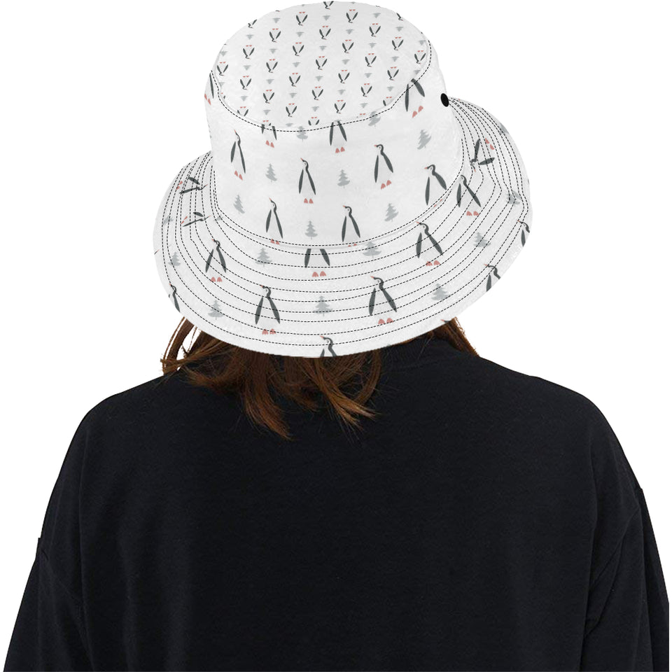 Penguin pattern Unisex Bucket Hat
