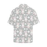 Rabbit cloud Pattern Men's All Over Print Hawaiian Shirt