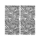 Zebra skin pattern Gauze Curtain