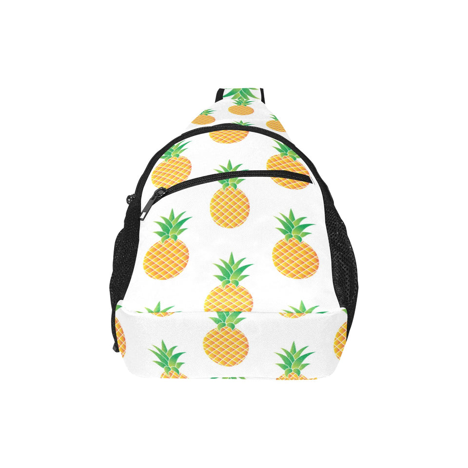 Pineapples pattern All Over Print Chest Bag