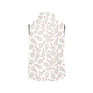 Tennis Pattern Print Design 04 Men's Padded Vest