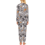 Halloween design pattern Women's All Over Print Pajama Set