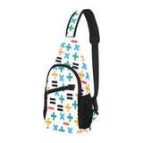 Math Pattern Print Design 05 All Over Print Chest Bag