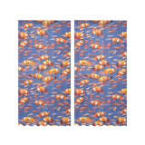 Clown Fish Pattern Print Design 04 Gauze Curtain