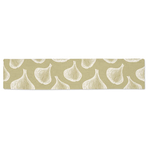 Garlic design pattern Table Runner