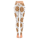 chocolate chip cookie pattern Women's Legging Fulfilled In US