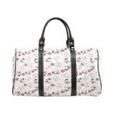 English Bulldog Pattern Print Design 01 Travel Bag
