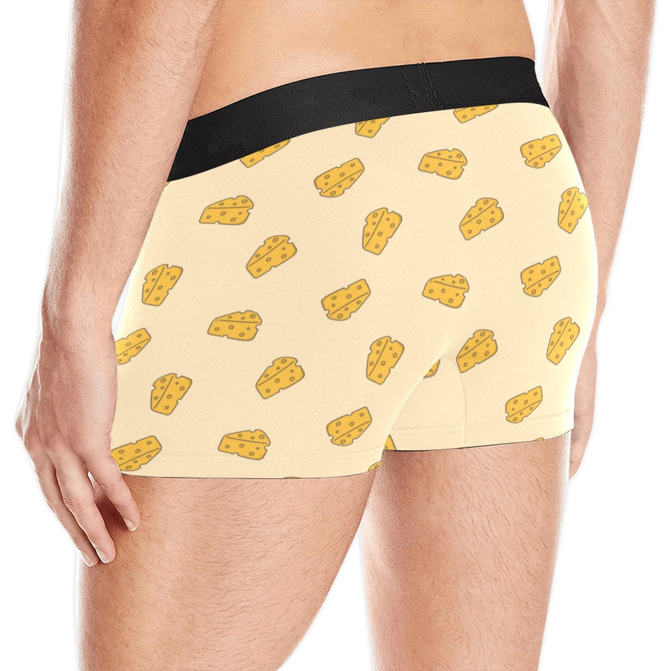 Cheese pattern Men's All Over Print Boxer Briefs Men's Underwear