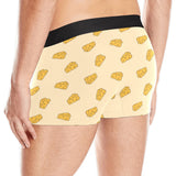 Cheese pattern Men's All Over Print Boxer Briefs Men's Underwear