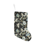 Japanese crane ornament elements Christmas Stocking