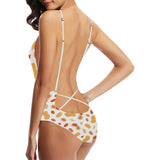 peanuts pattern Women's One-Piece Swimsuit