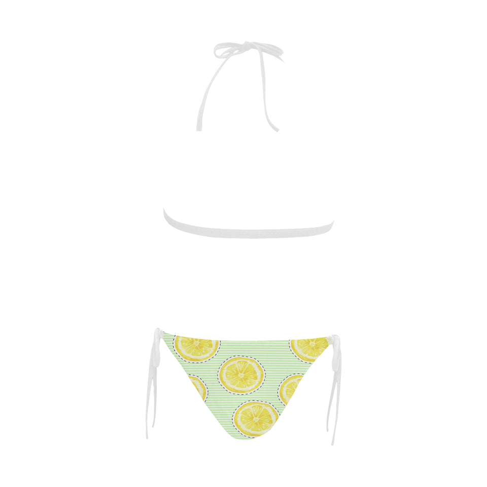 slice of lemon pattern Sexy Bikinis Two-Piece Swimsuits