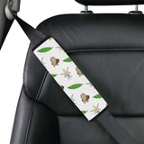 Color hand drawn cacao pattern Car Seat Belt Cover