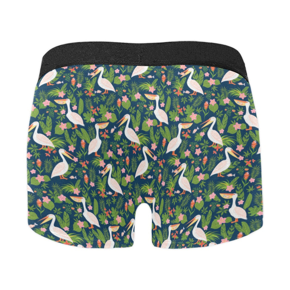 Pelican Pattern Print Design 05 Men's All Over Print Boxer Briefs Men's Underwear