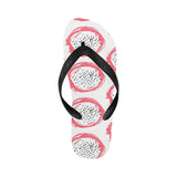 Hand drawn dragon fruit Unisex Flip Flops