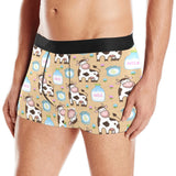 Cow bottle of milk pattern Men's All Over Print Boxer Briefs Men's Underwear