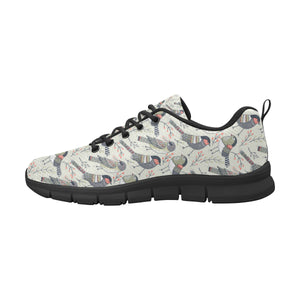 Pigeon Pattern Print Design 04 Men's Breathable Sneakers ( Model 055)