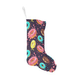 Colorful donut glaze pattern Christmas Stocking
