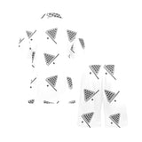 Billiard Ball Pattern Print Design 03 Men's V-Neck Short Pajama Set