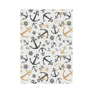 Anchors Rudders pattern House Flag Garden Flag