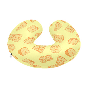 Cheese design pattern U-Shaped Travel Neck Pillow