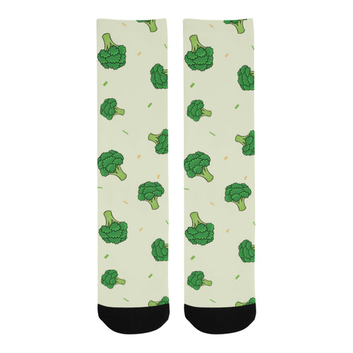 Broccoli pattern Crew Socks