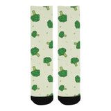 Broccoli pattern Crew Socks