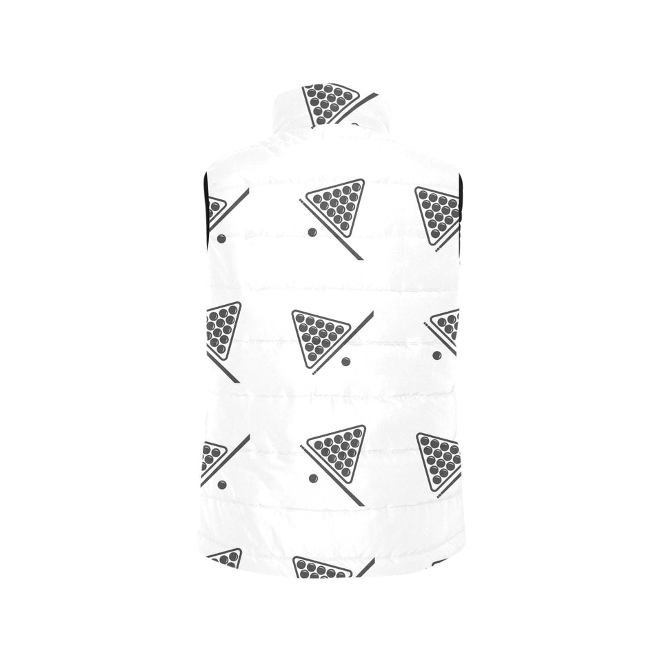 Billiard Ball Pattern Print Design 03 Men's Padded Vest