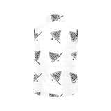 Billiard Ball Pattern Print Design 03 Men's Padded Vest