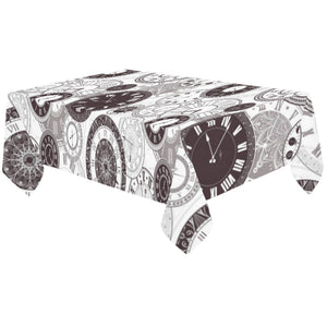 Classic vintage clock pattern Tablecloth