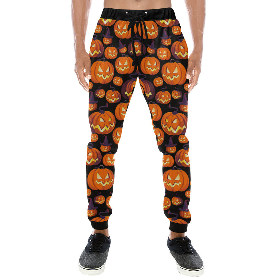Halloween Pumpkin pattern Unisex Casual Sweatpants