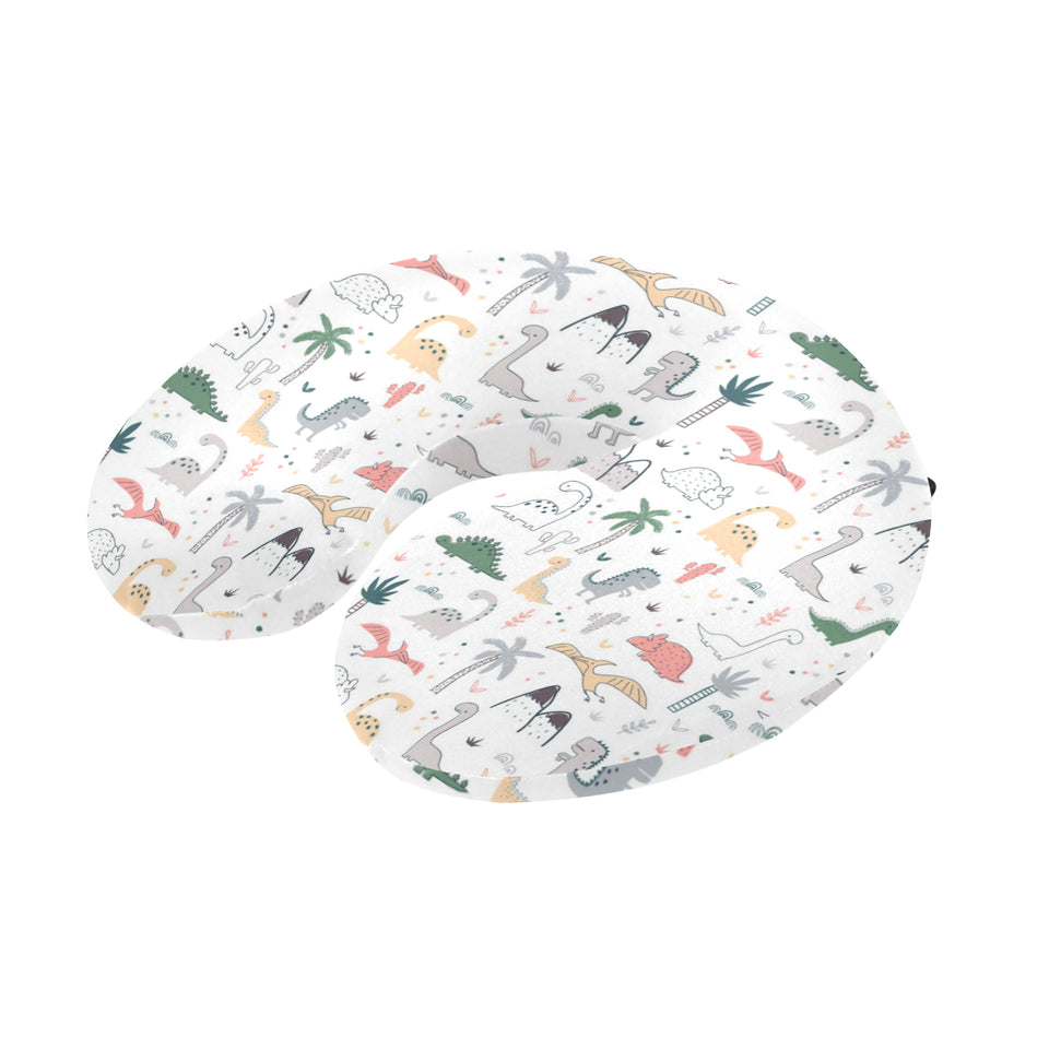 Cute cartoon dinosaurs tree pattern U-Shaped Travel Neck Pillow
