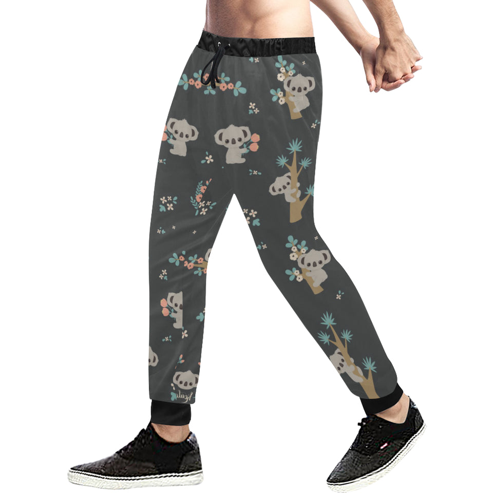 Cute koala pattern Unisex Casual Sweatpants