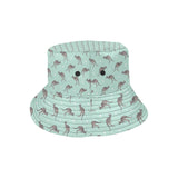 Kangaroo pattern background Unisex Bucket Hat