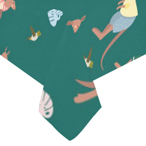 Kangaroo leaves pattern Tablecloth