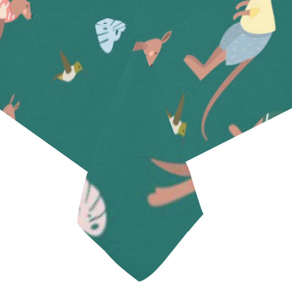 Kangaroo leaves pattern Tablecloth