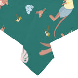 Kangaroo leaves pattern Tablecloth