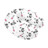 Hand Drawn faces of pandas pattern U-Shaped Travel Neck Pillow