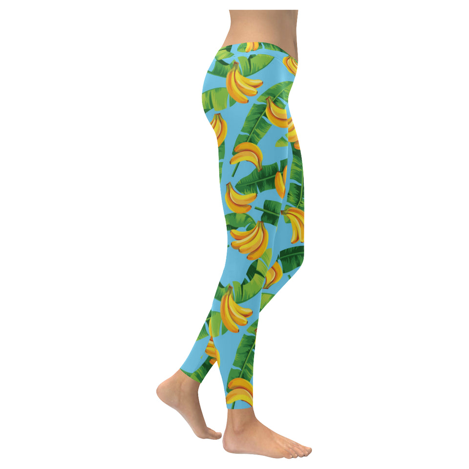 banana leaves banana design pattern Women's Legging Fulfilled In US