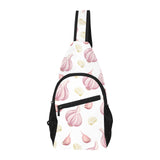 Garlic pattern All Over Print Chest Bag