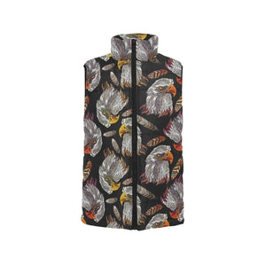 Eagle Pattern Print Design 05 Men's Padded Vest