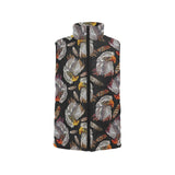 Eagle Pattern Print Design 05 Men's Padded Vest