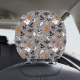 Halloween design pattern Car Headrest Cover