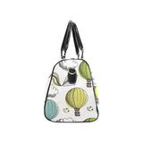 Hot Air Balloon Bird Cloud Pattern Travel Bag