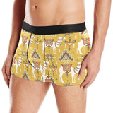 Camels ethnic motif pattern Men's All Over Print Boxer Briefs Men's Underwear