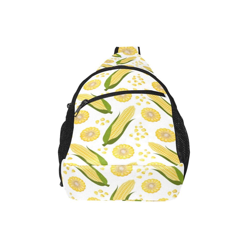 Corn Pattern Print Design 05 All Over Print Chest Bag