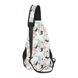 cute mermaid pattern All Over Print Chest Bag
