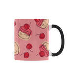 Cake cherry pattern Morphing Mug Heat Changing Mug